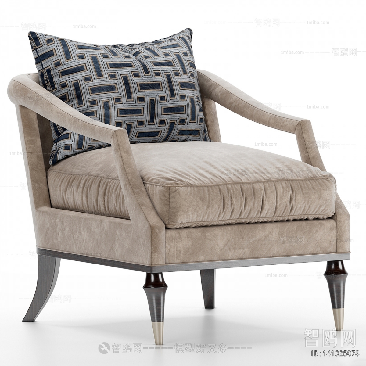 European Style Single Sofa