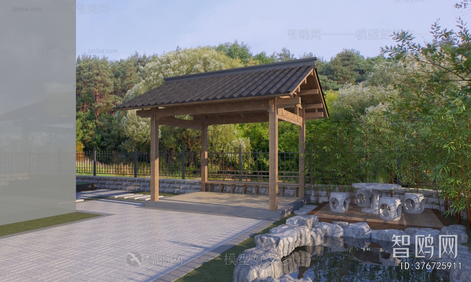 New Chinese Style Pavilion