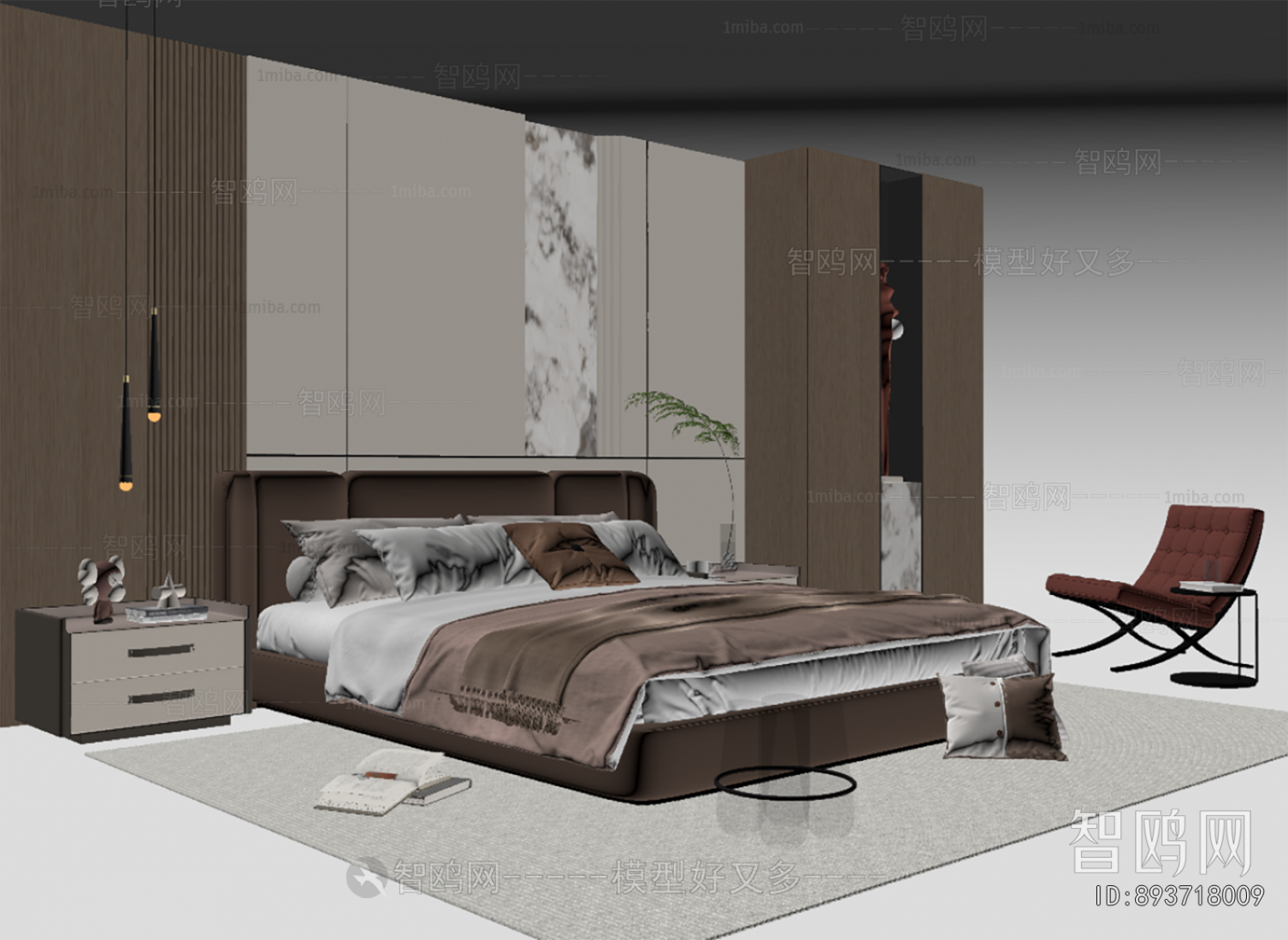 Modern Double Bed