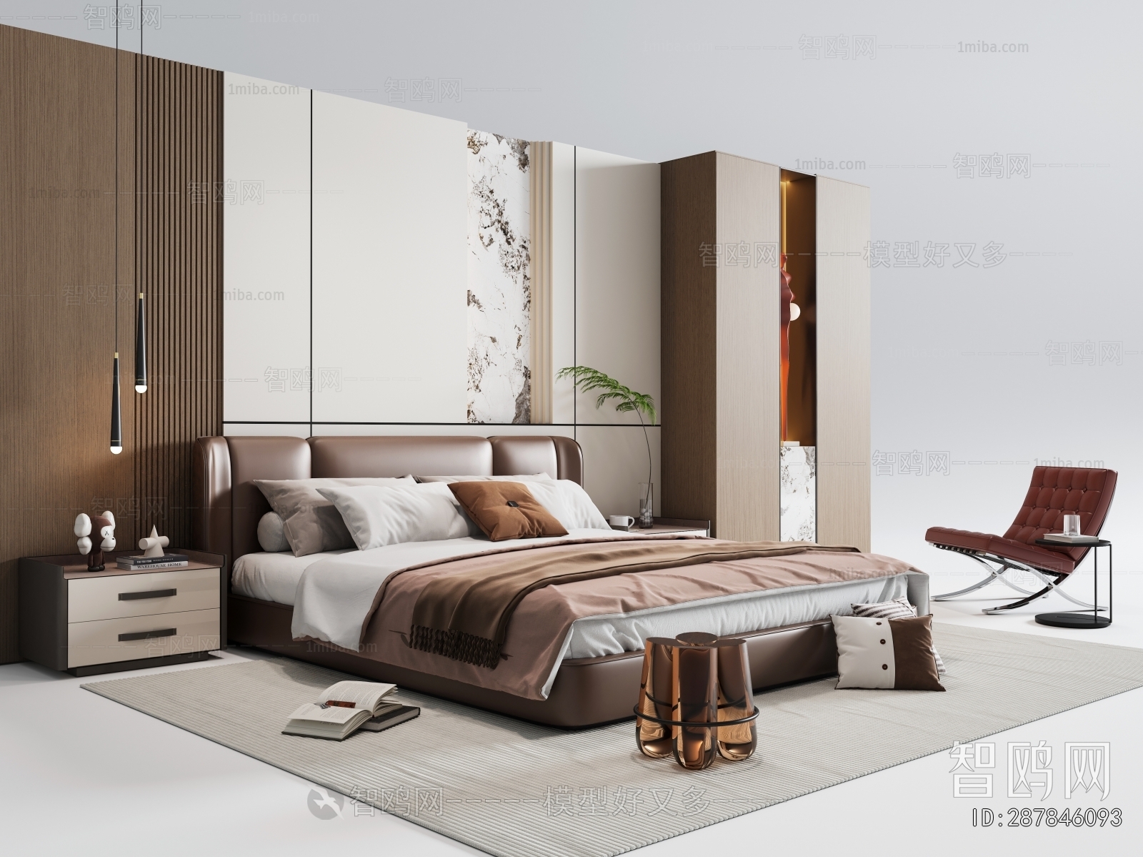 Modern Double Bed