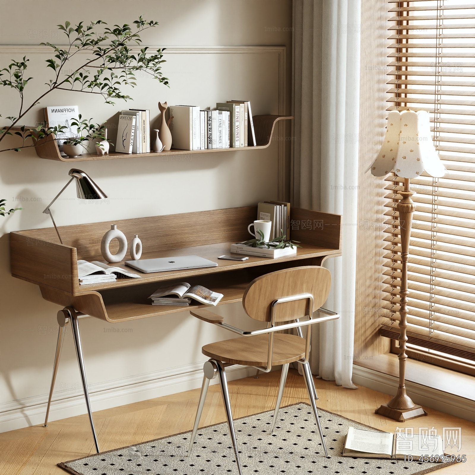 Modern Computer Desk And Chair