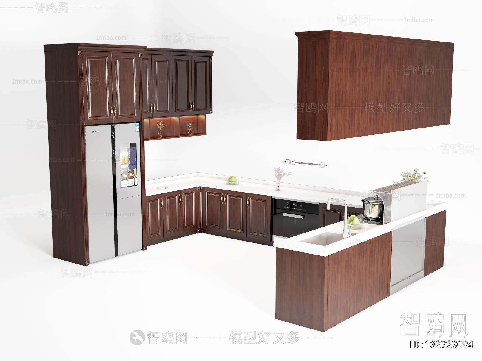 New Chinese Style Kitchen Cabinet