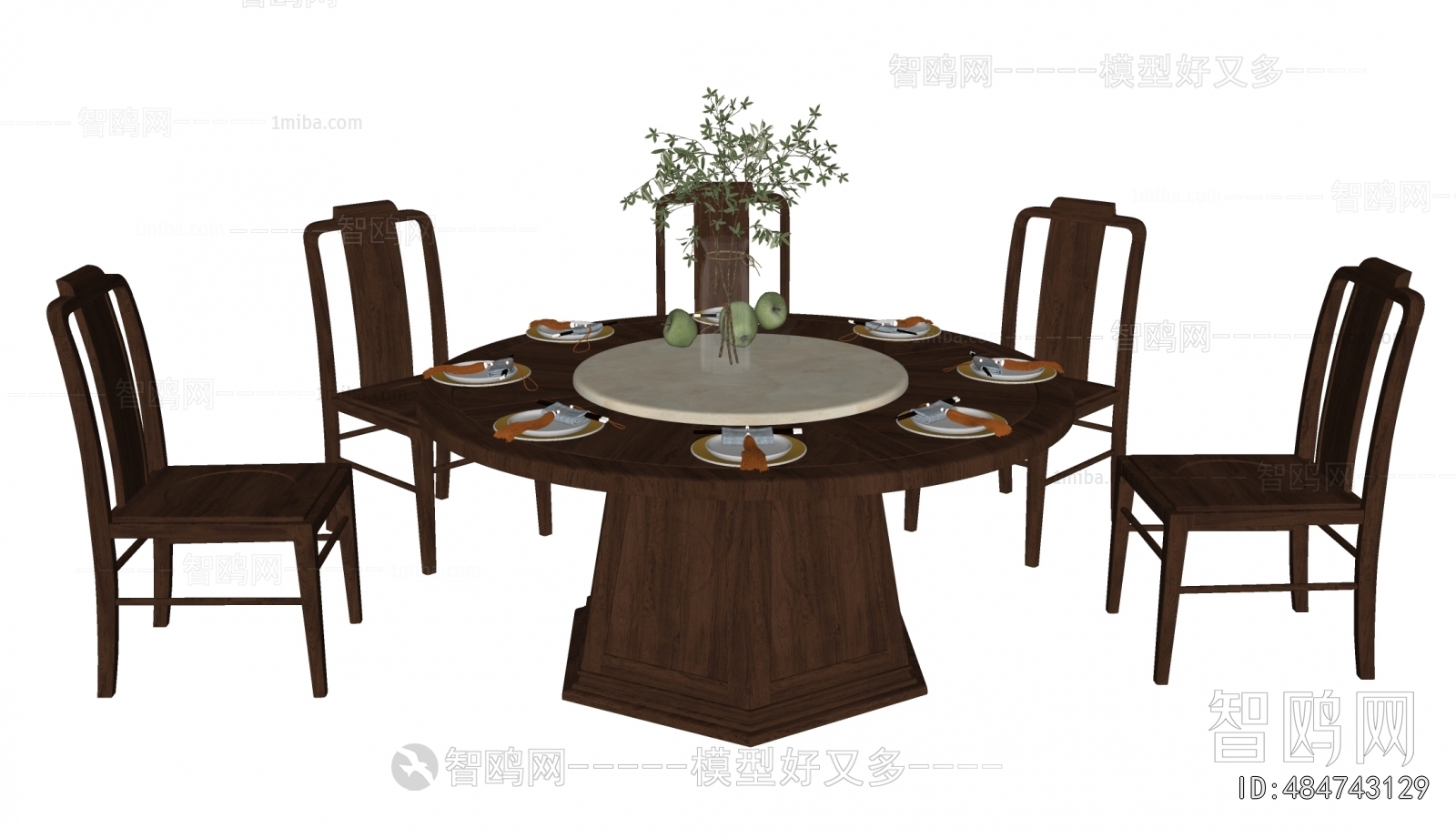 Chinese Style Dining Table And Chairs