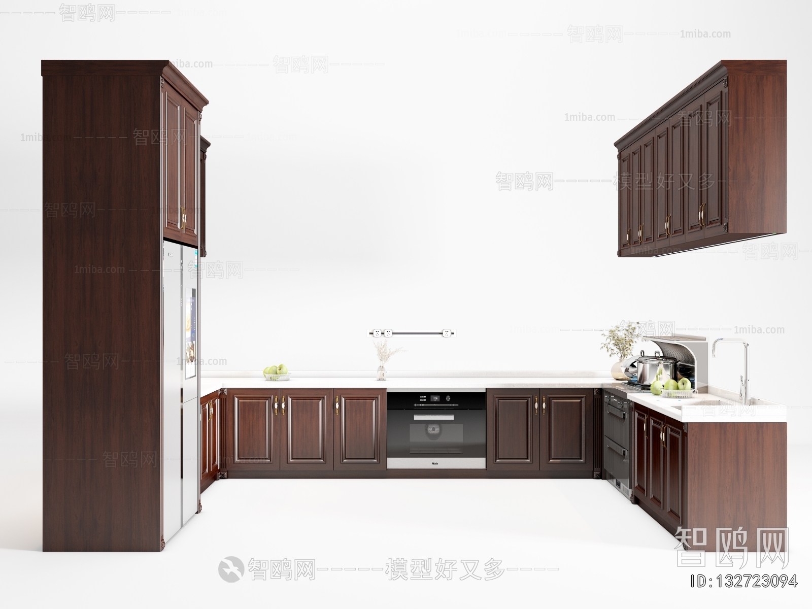 New Chinese Style Kitchen Cabinet