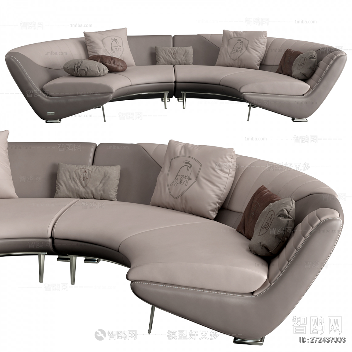 Modern Curved Sofa