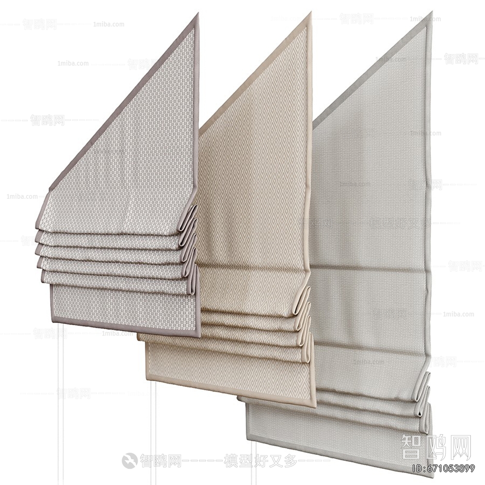 Modern Roman Curtain