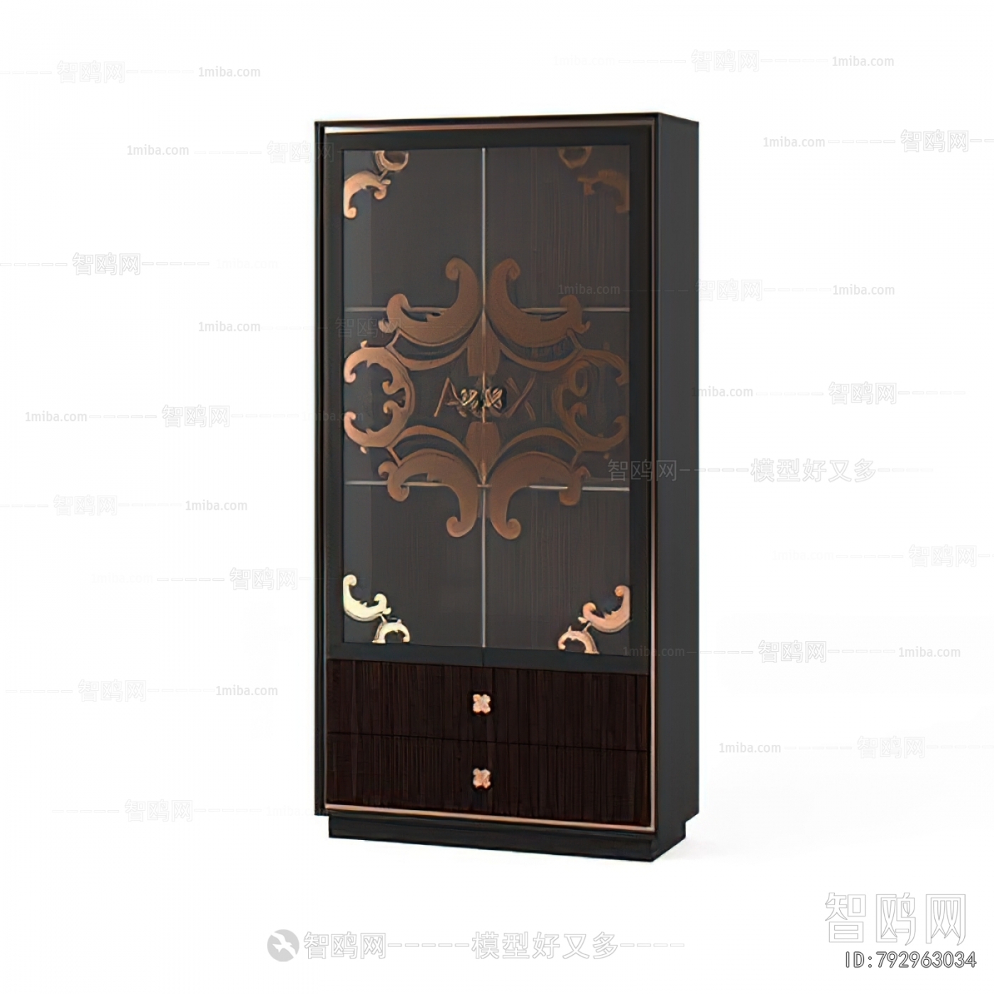 European Style Wine Cabinet