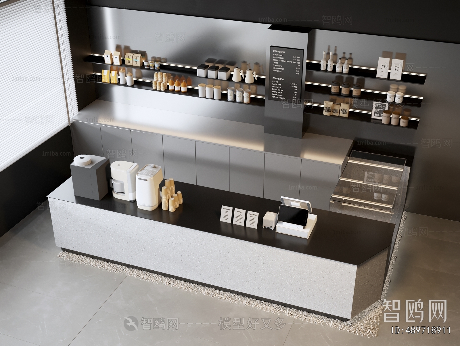 Modern Counter Bar