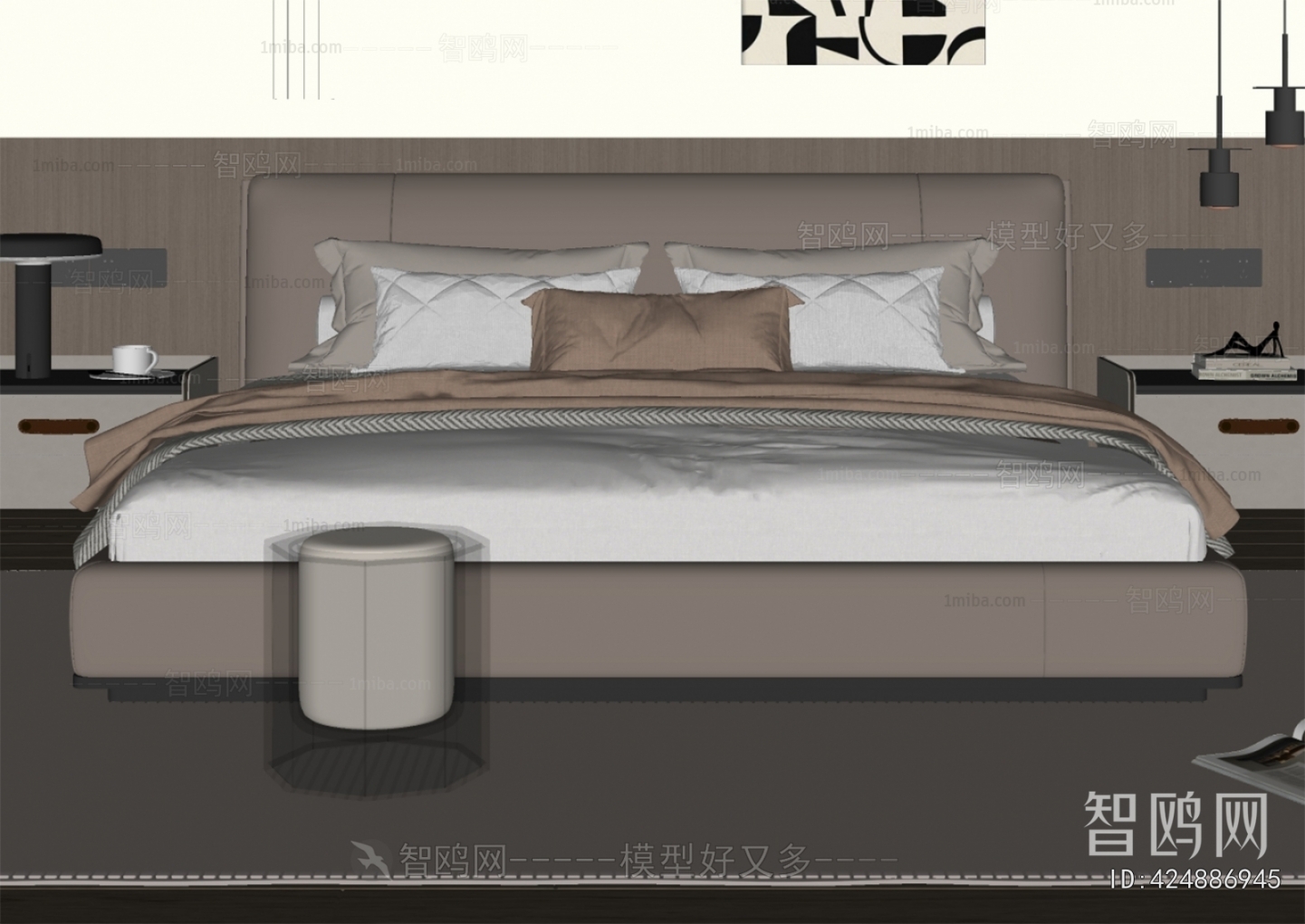 Modern Double Bed