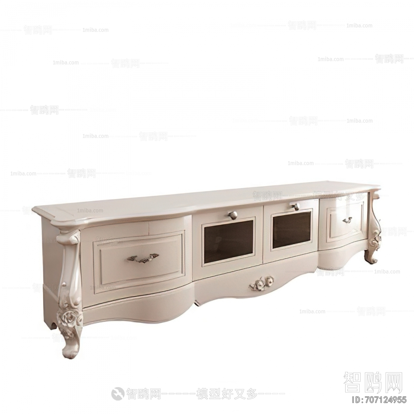 French Style TV Cabinet