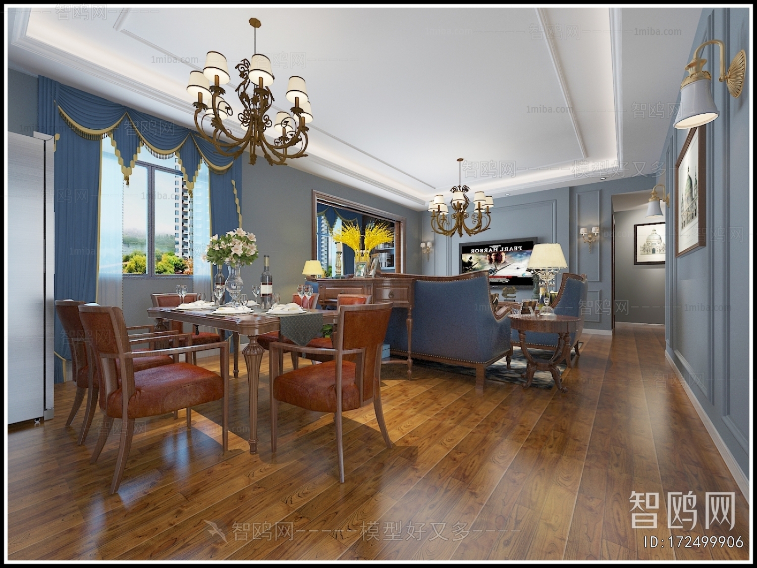 American Style Dining Room