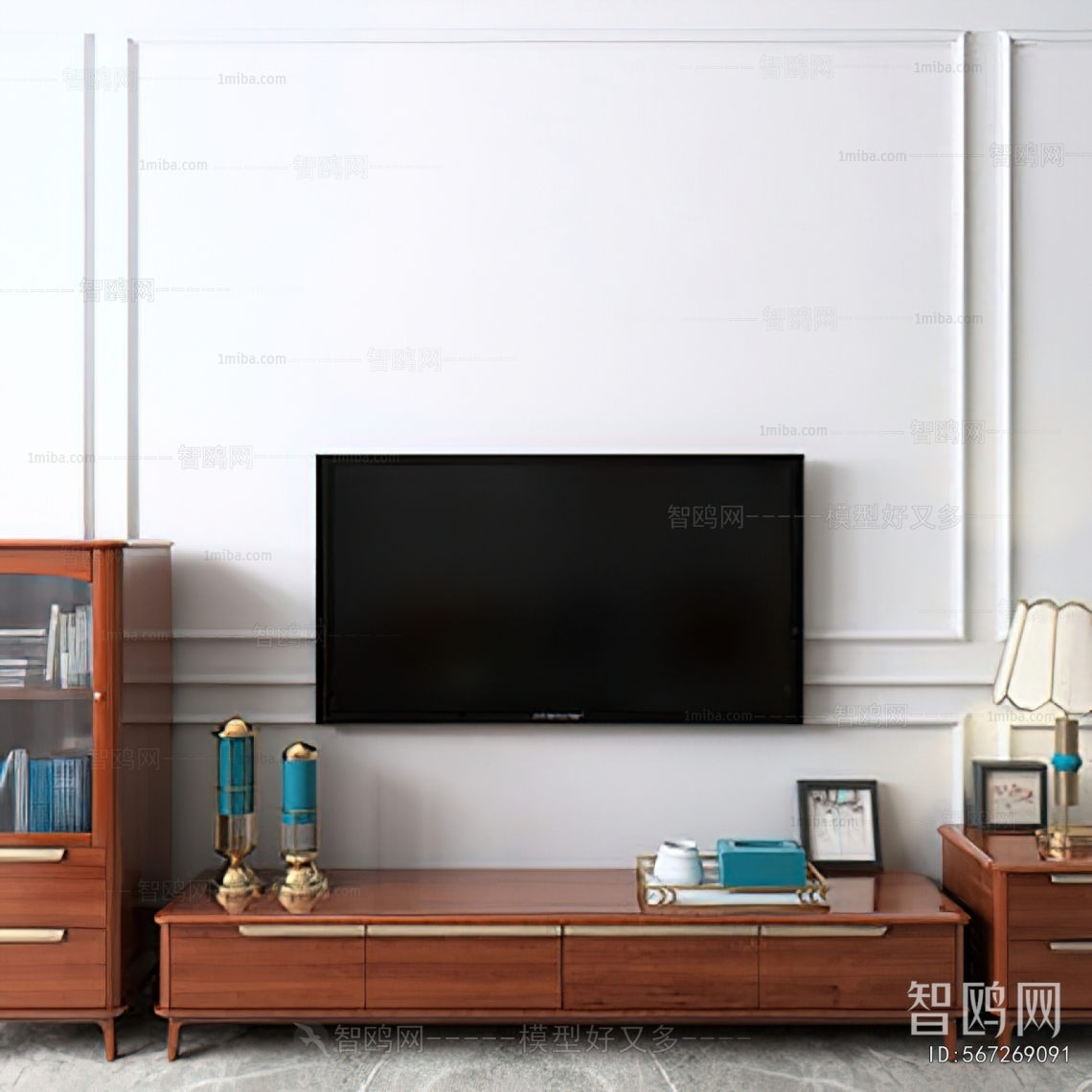 American Style TV Cabinet