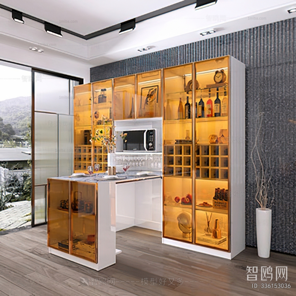 Modern Wine Cabinet