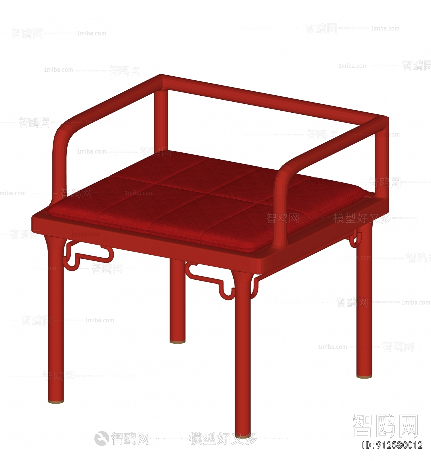 New Chinese Style Single Chair