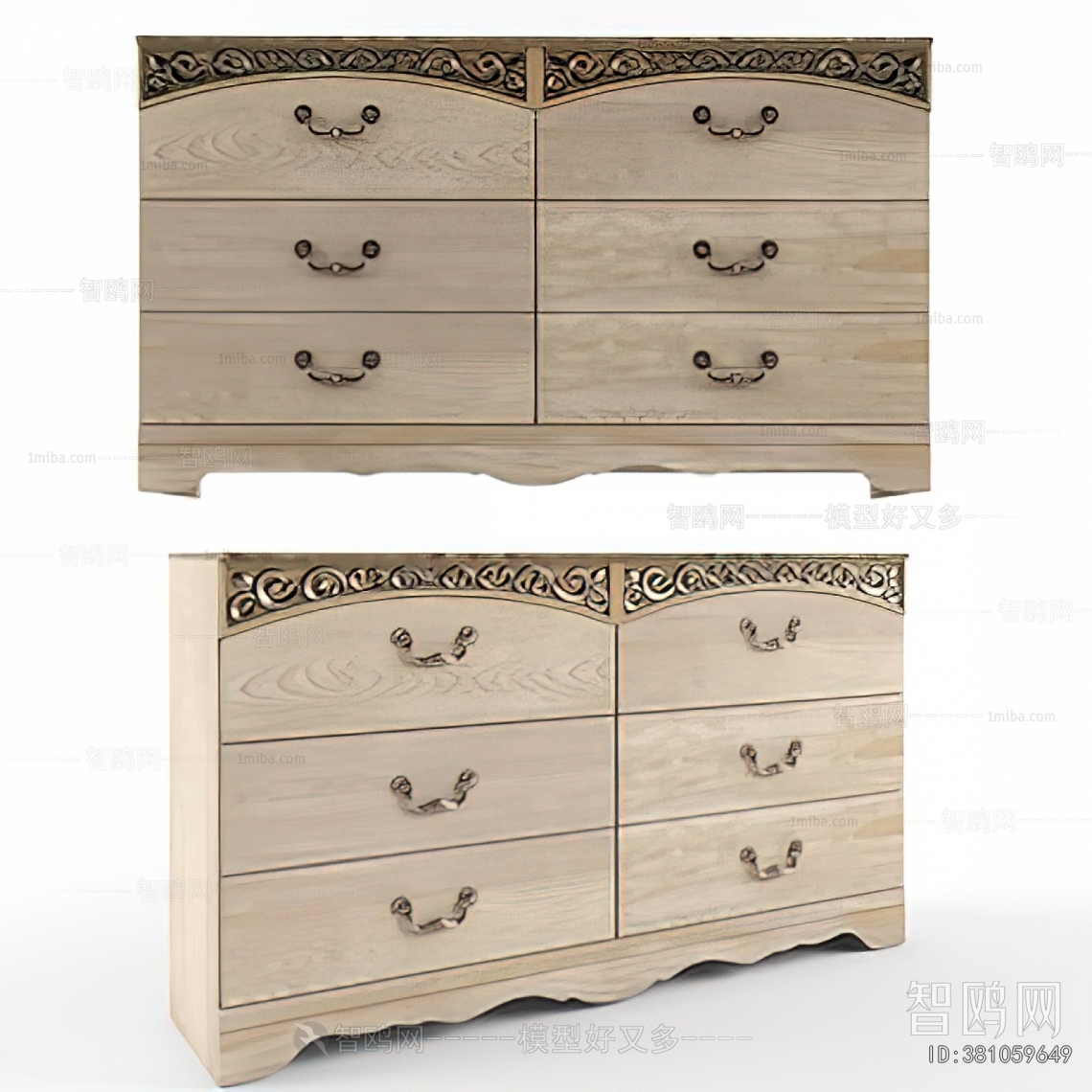 Simple European Style Chest Of Drawers