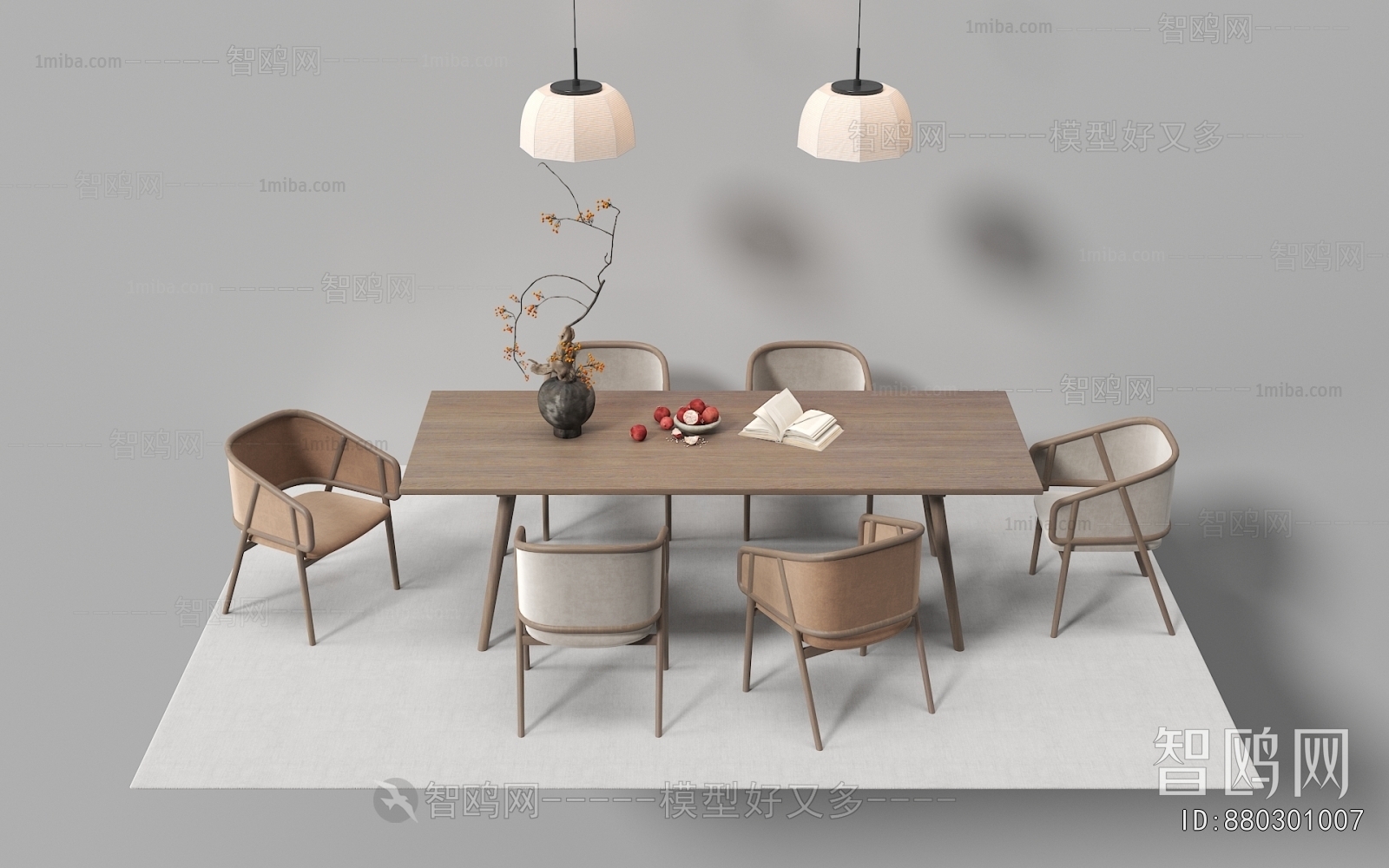 New Chinese Style Dining Table And Chairs