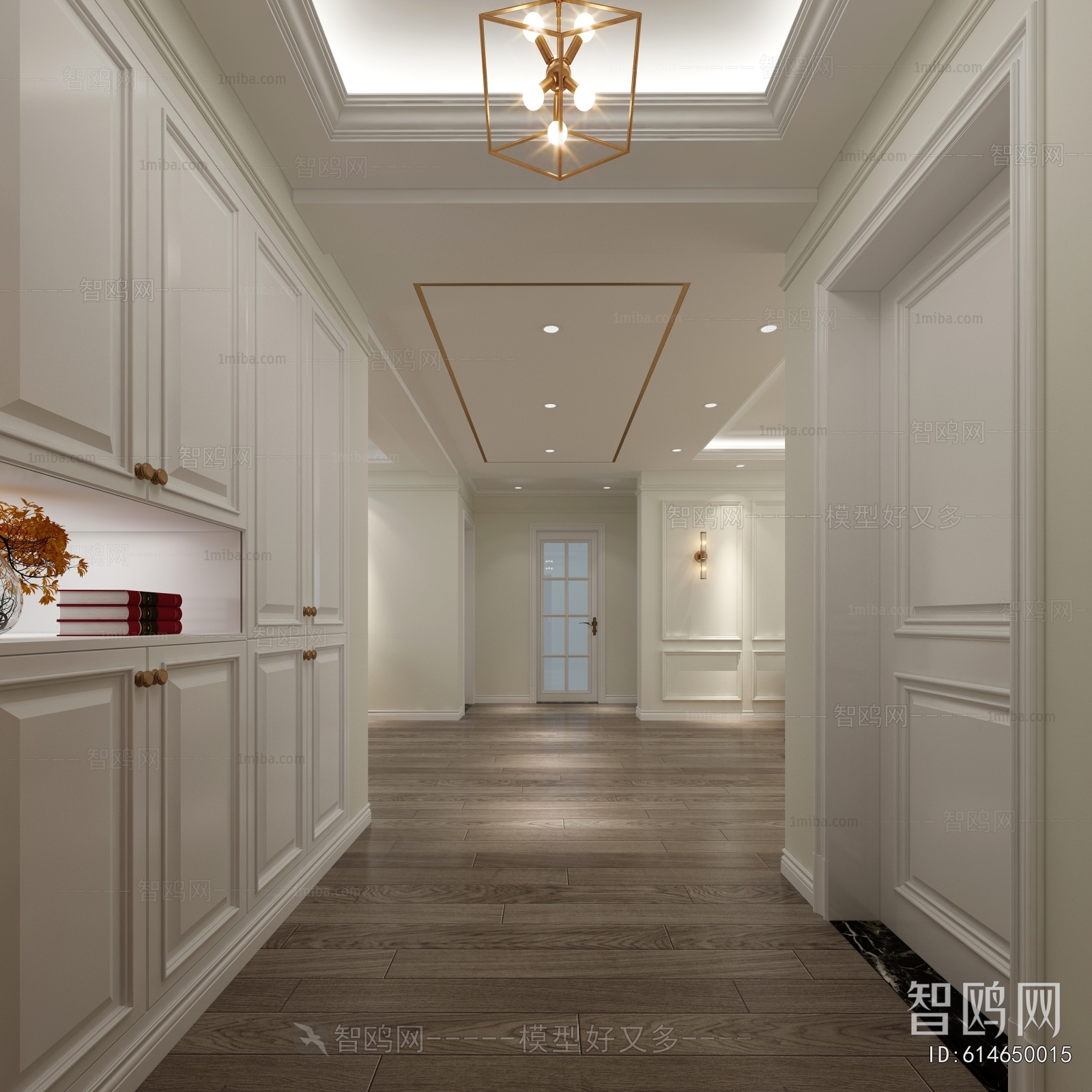 American Style Hallway