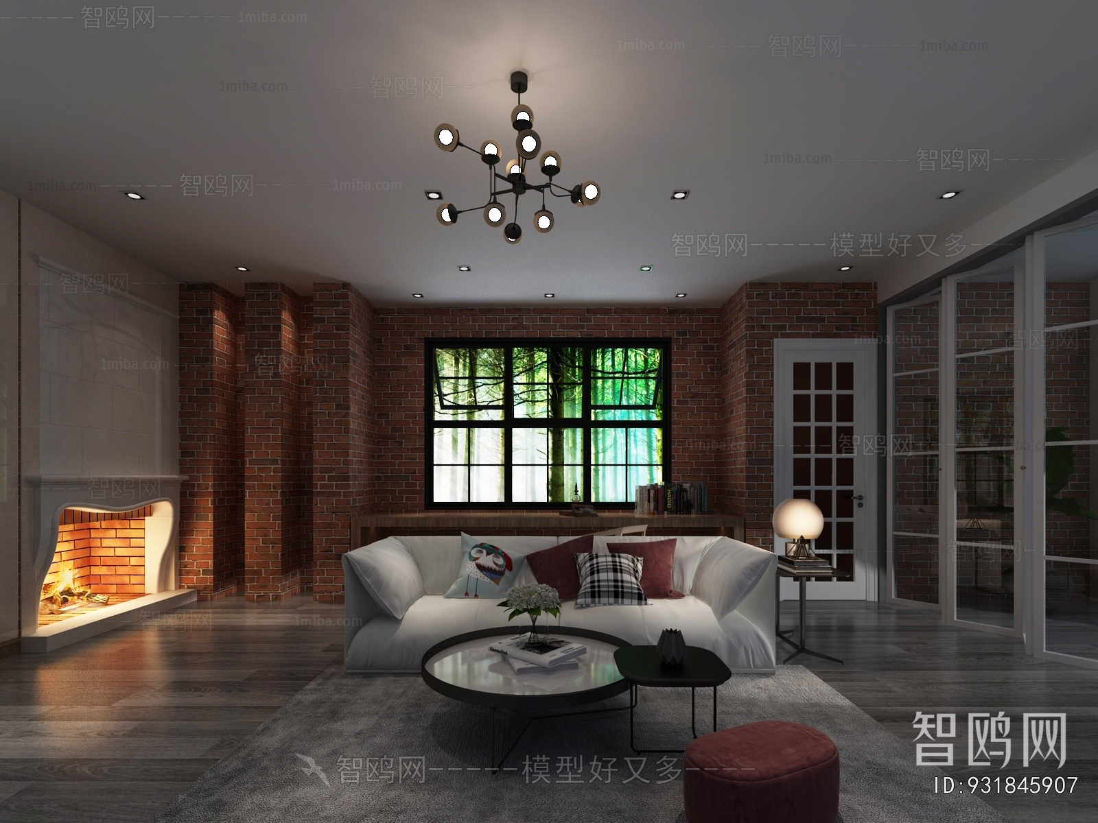 Industrial Style A Living Room