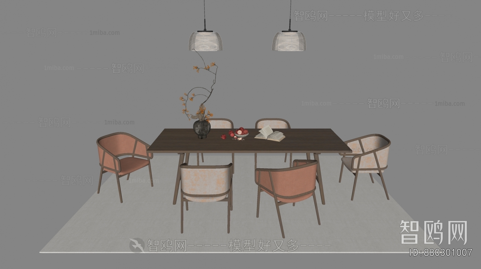 New Chinese Style Dining Table And Chairs