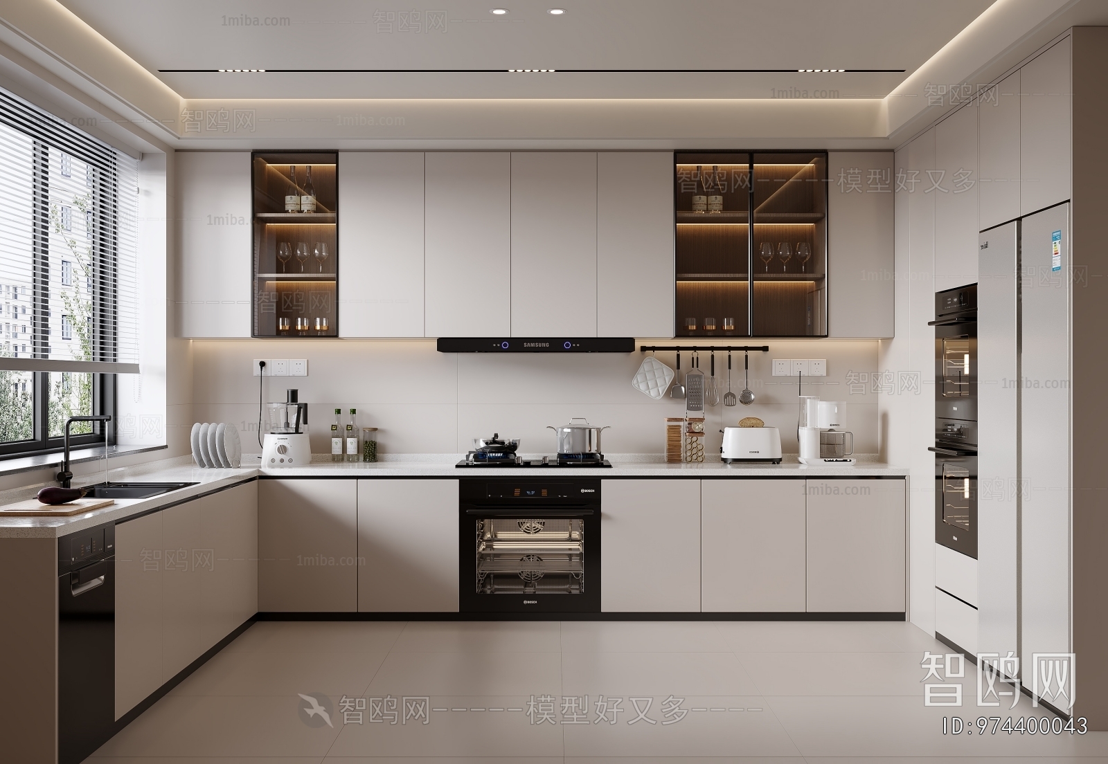 Modern The Kitchen