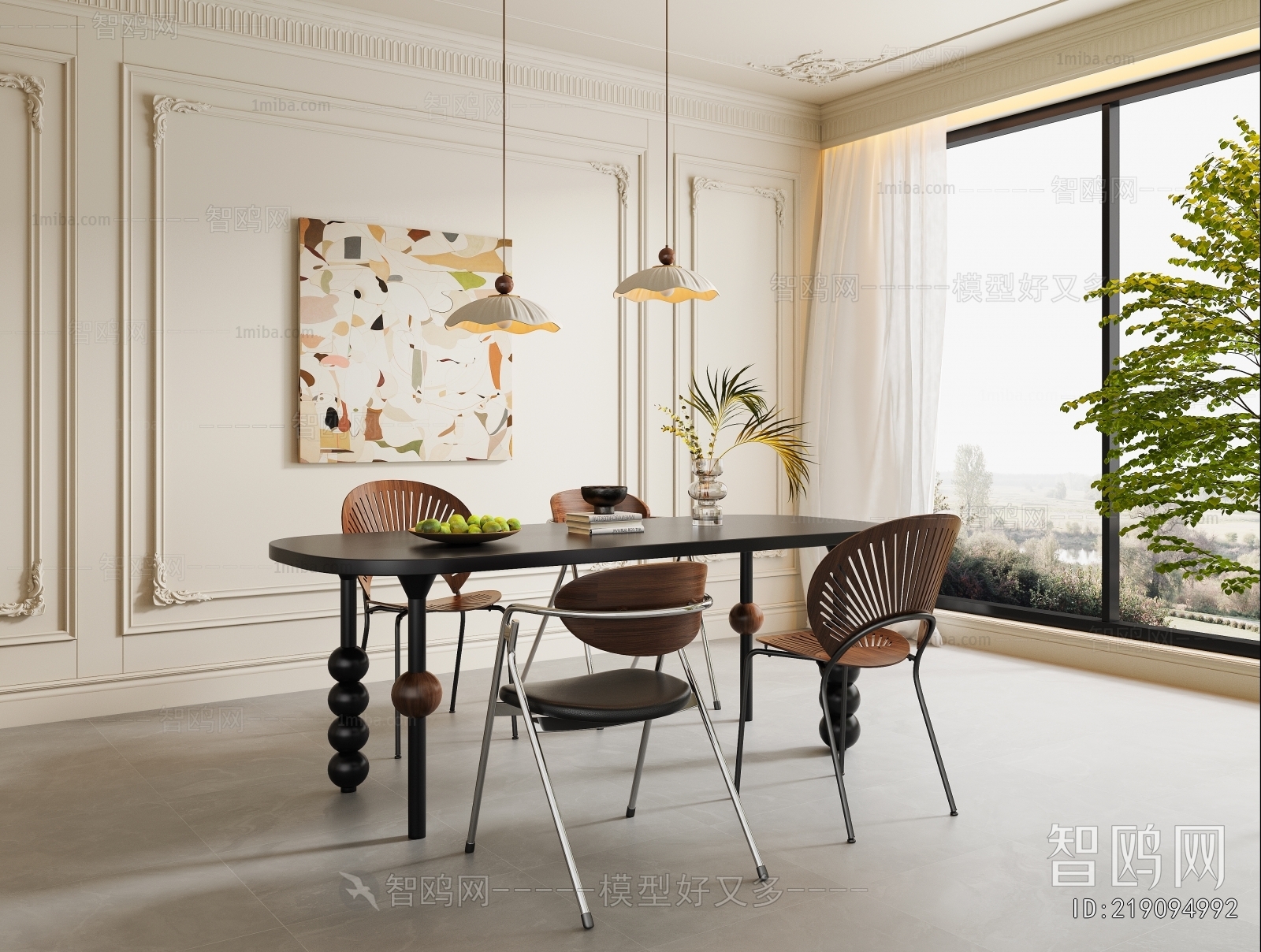 French Style Dining Room