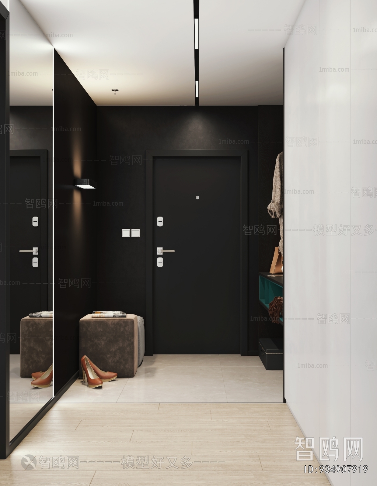 Modern Hallway