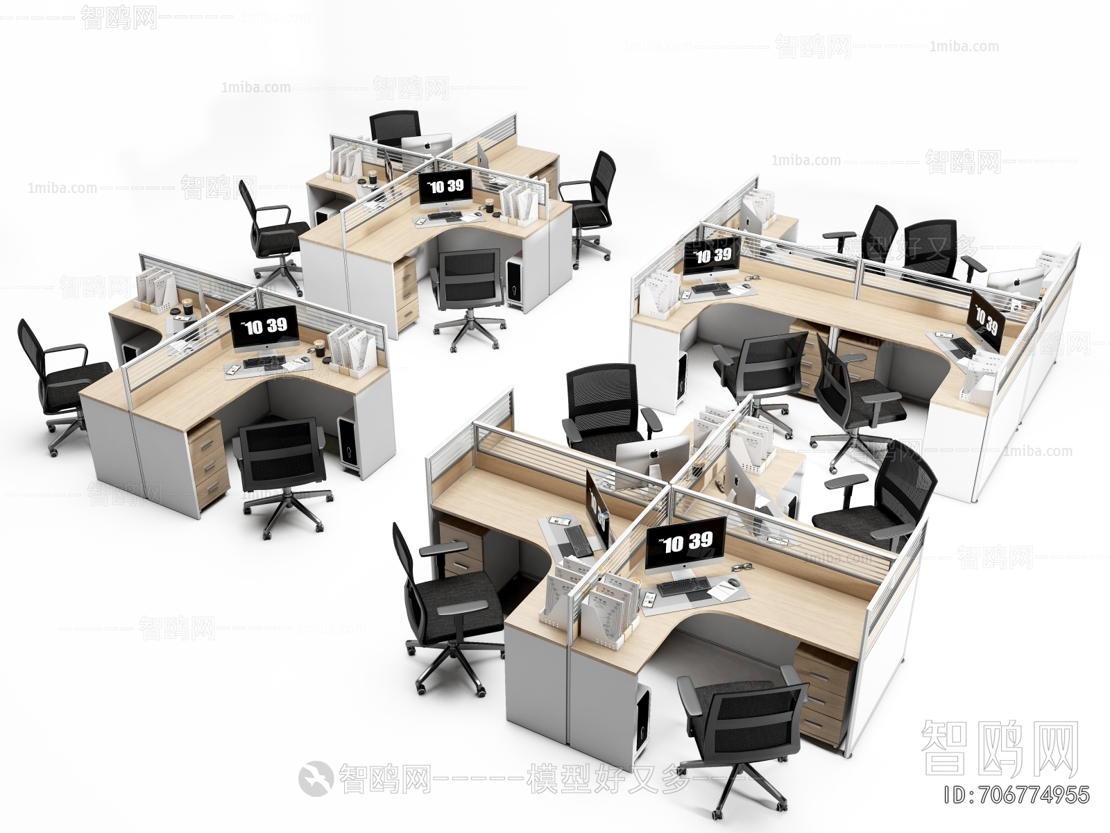 Modern Office Desk And Chair