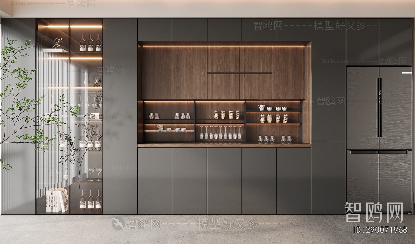 Modern Wine Cabinet