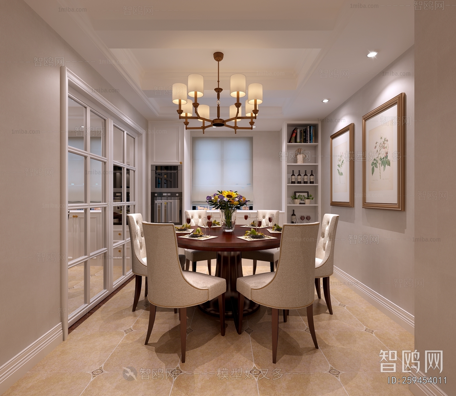 European Style Dining Room