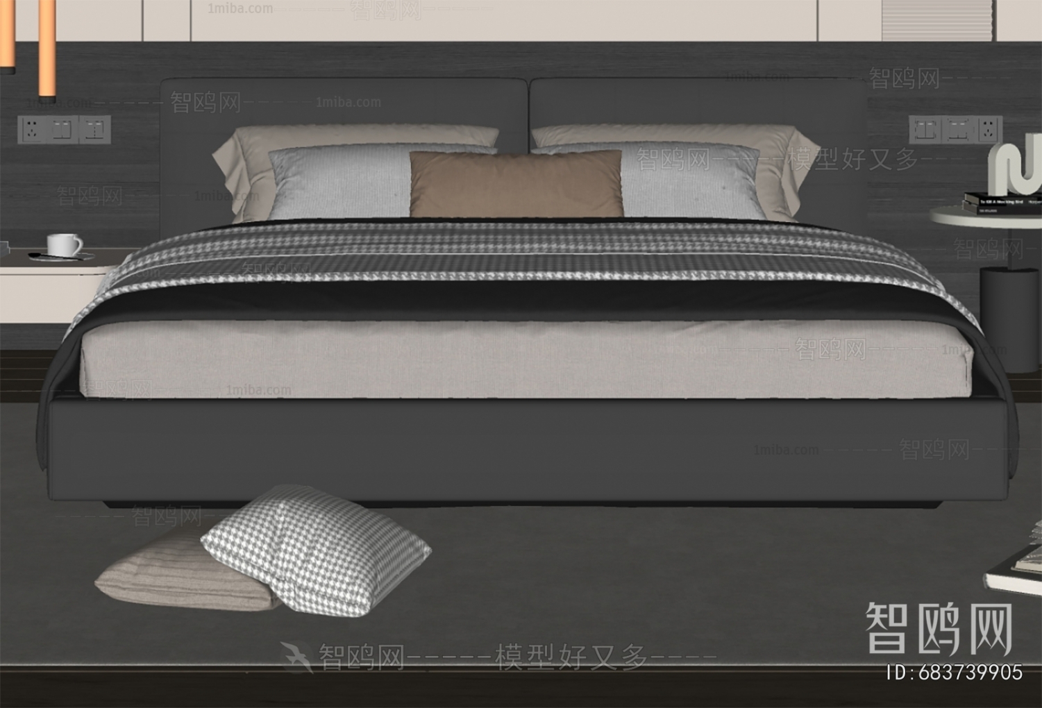 Modern Double Bed