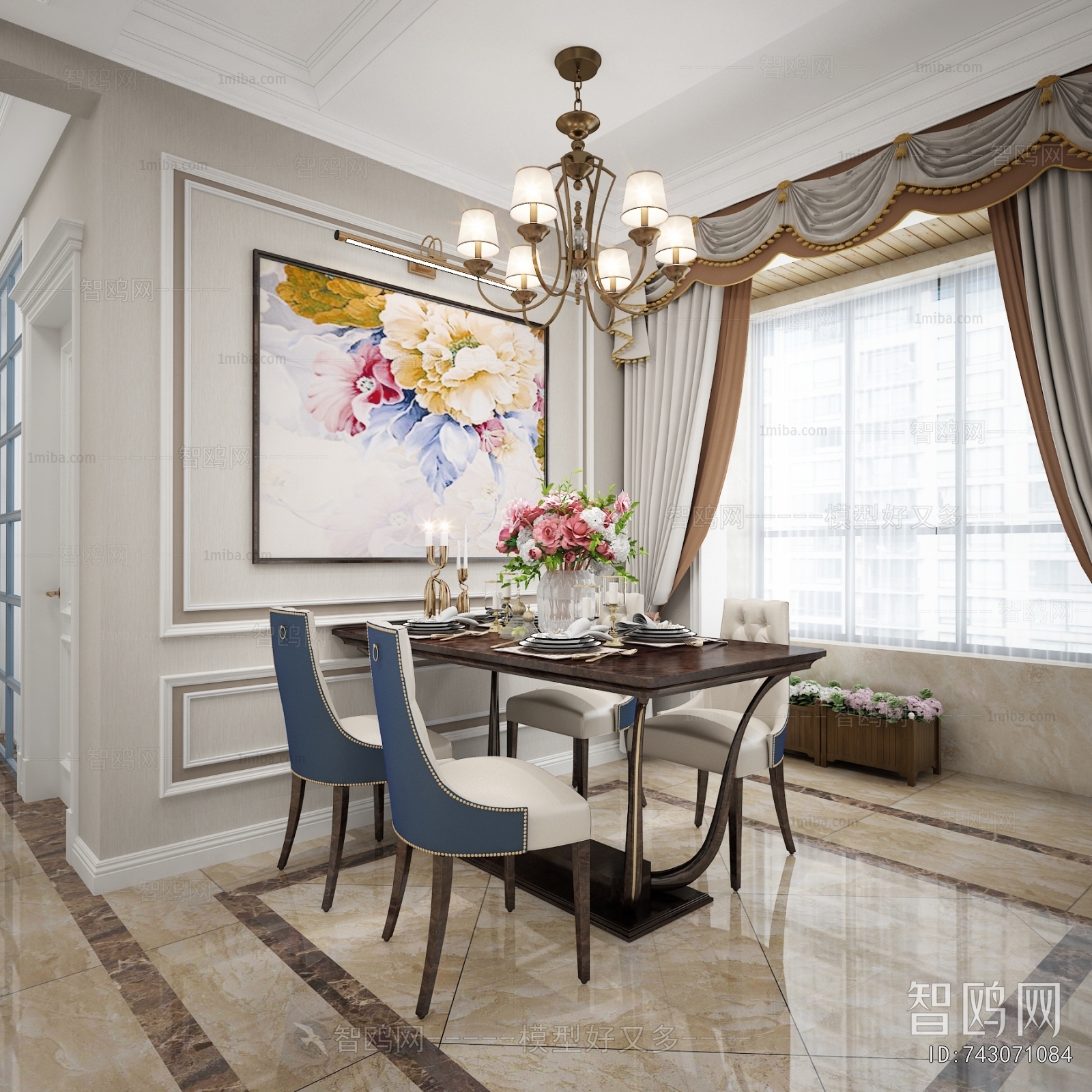 European Style Dining Room