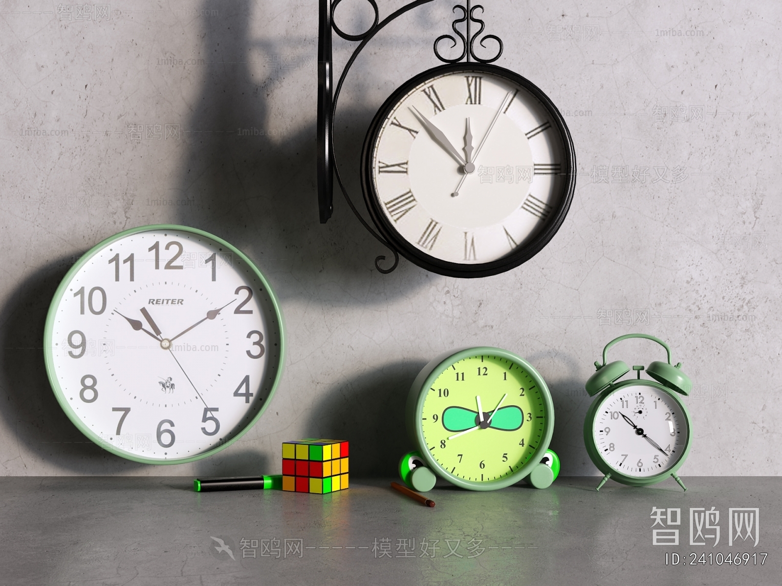 Modern Clocks And Watches