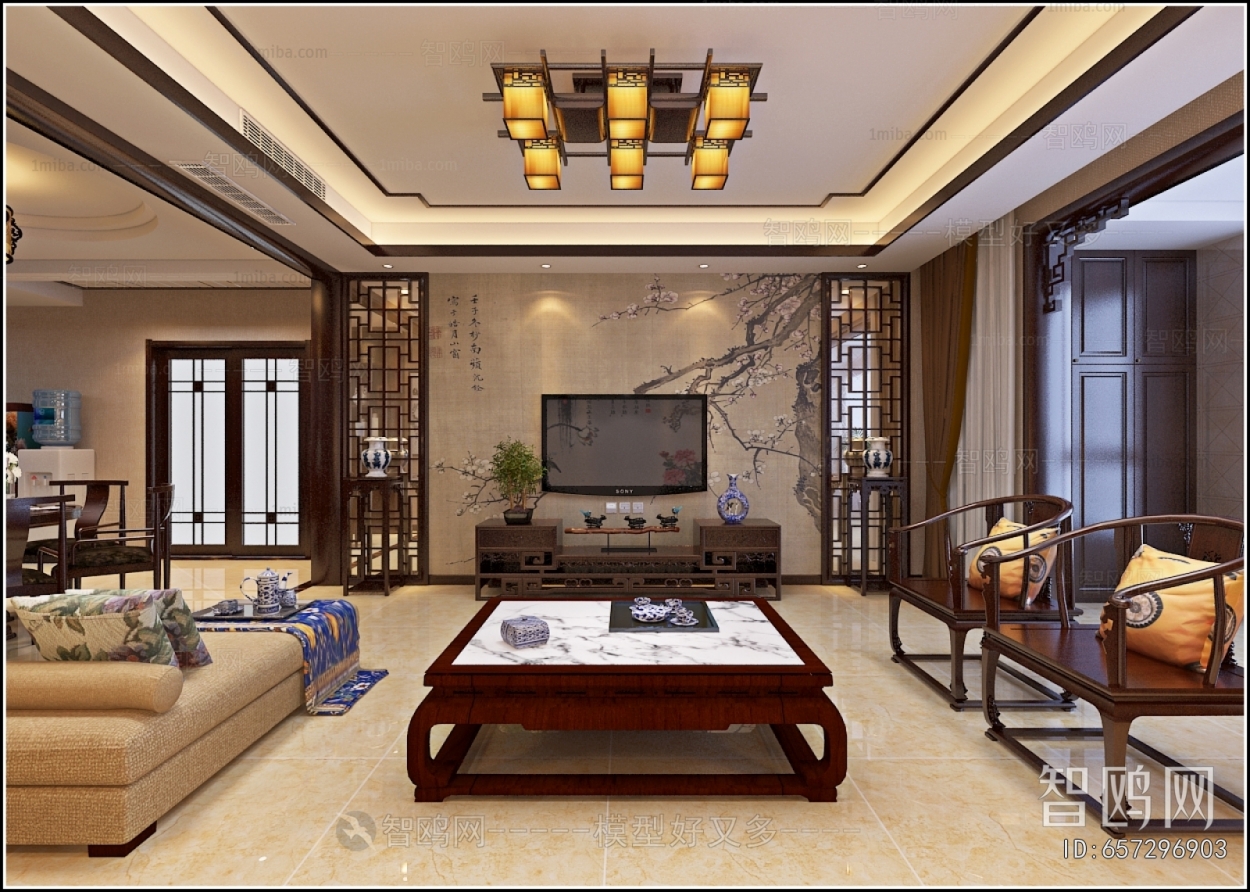 Chinese Style A Living Room