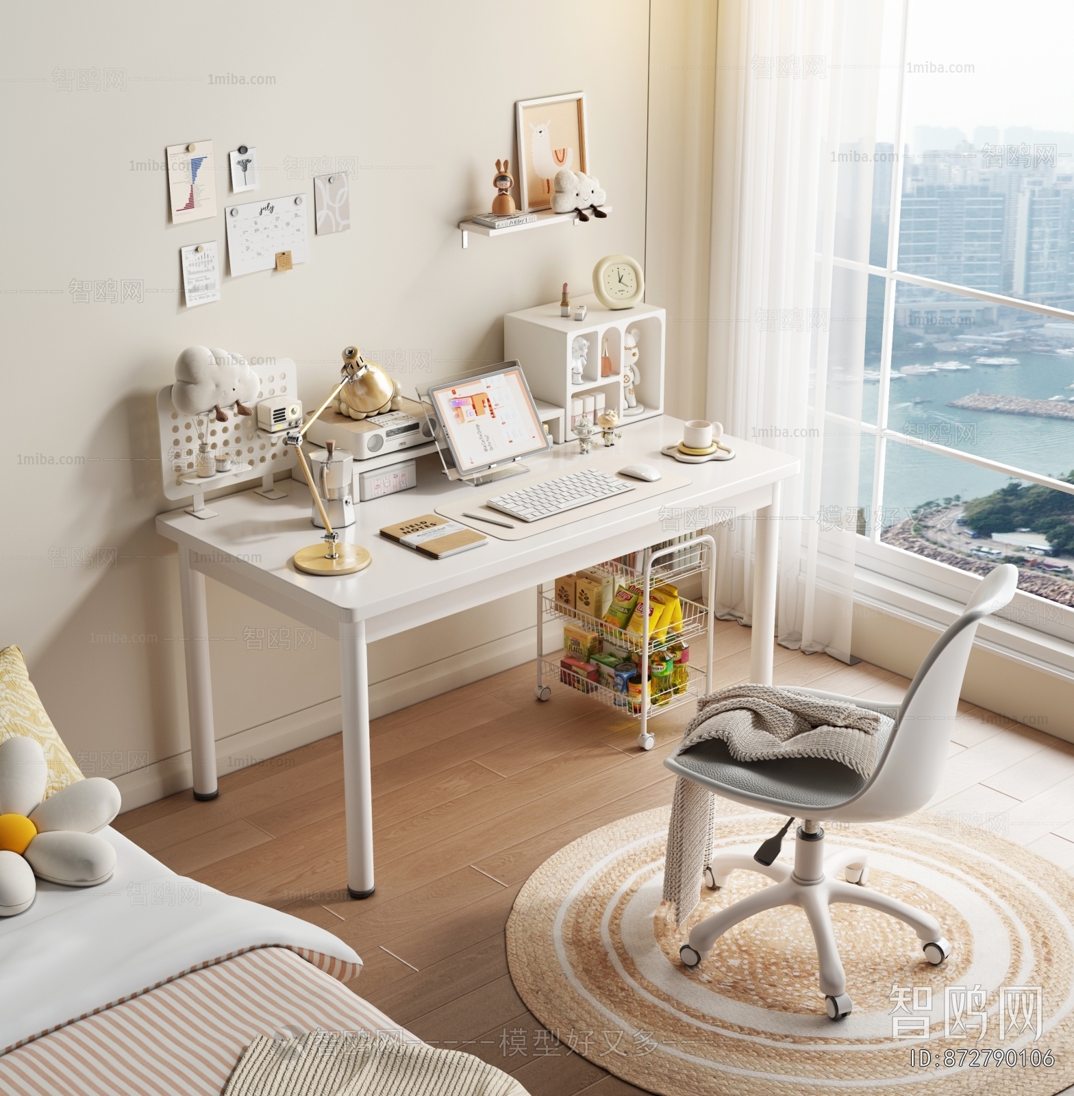 Modern Computer Desk And Chair