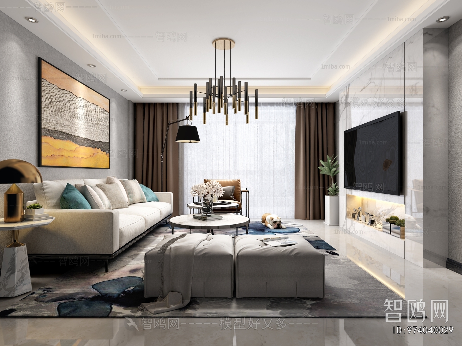 Modern A Living Room