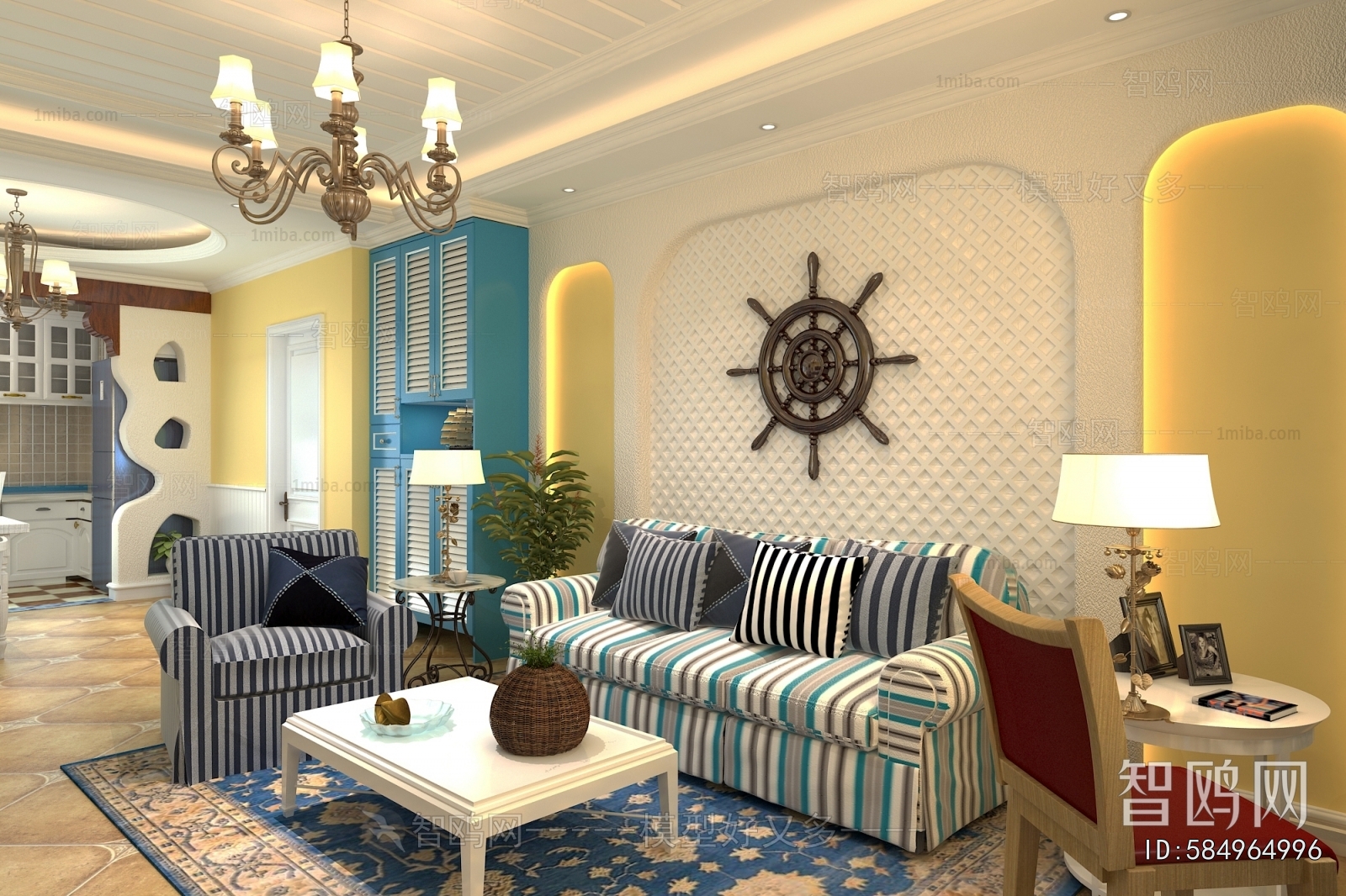 Mediterranean Style Dining Room