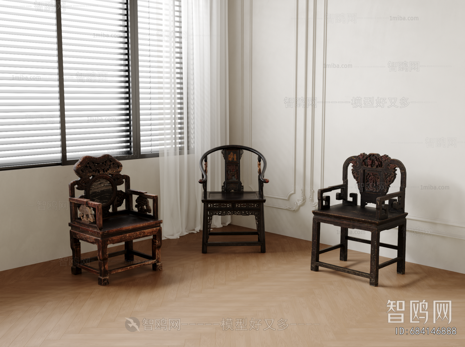 Chinese Style Single Chair