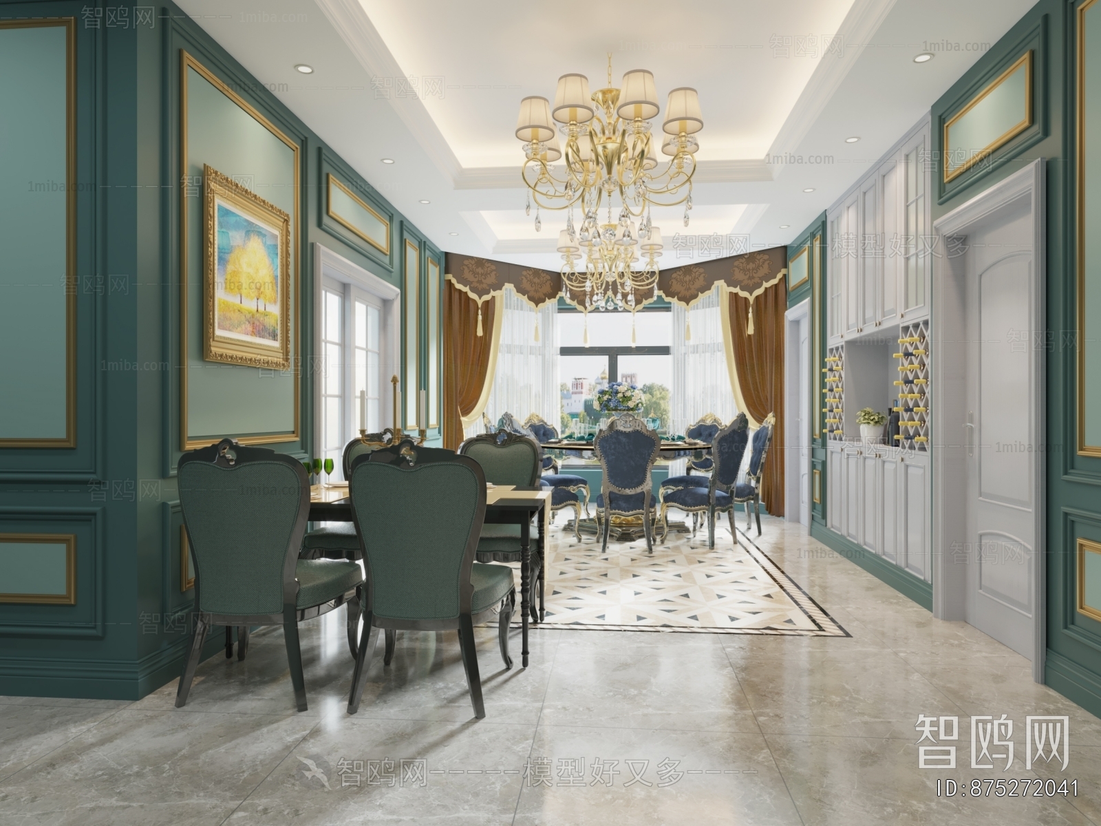 European Style Dining Room