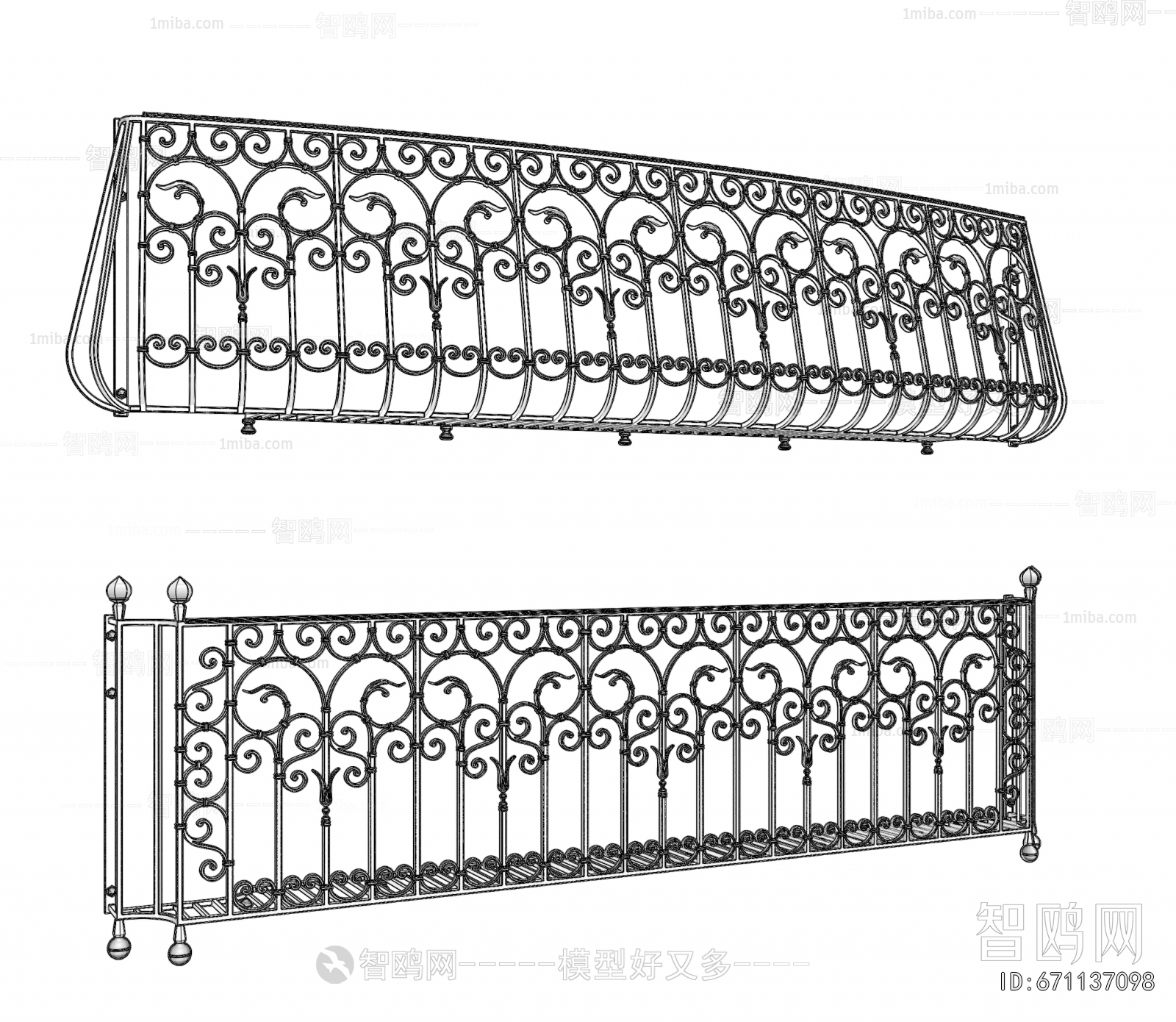 European Style Guardrail