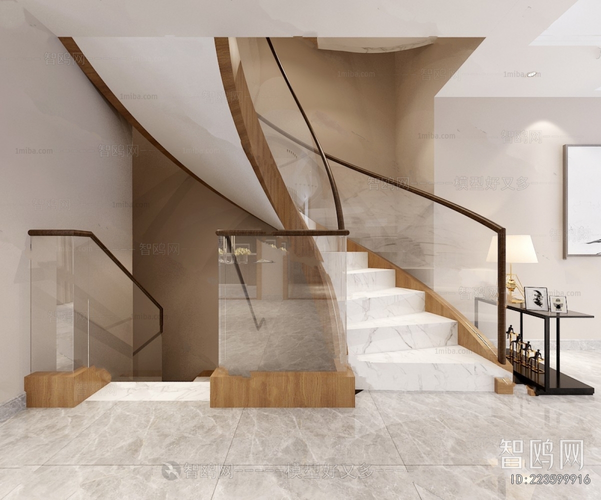 Modern Rotating Staircase