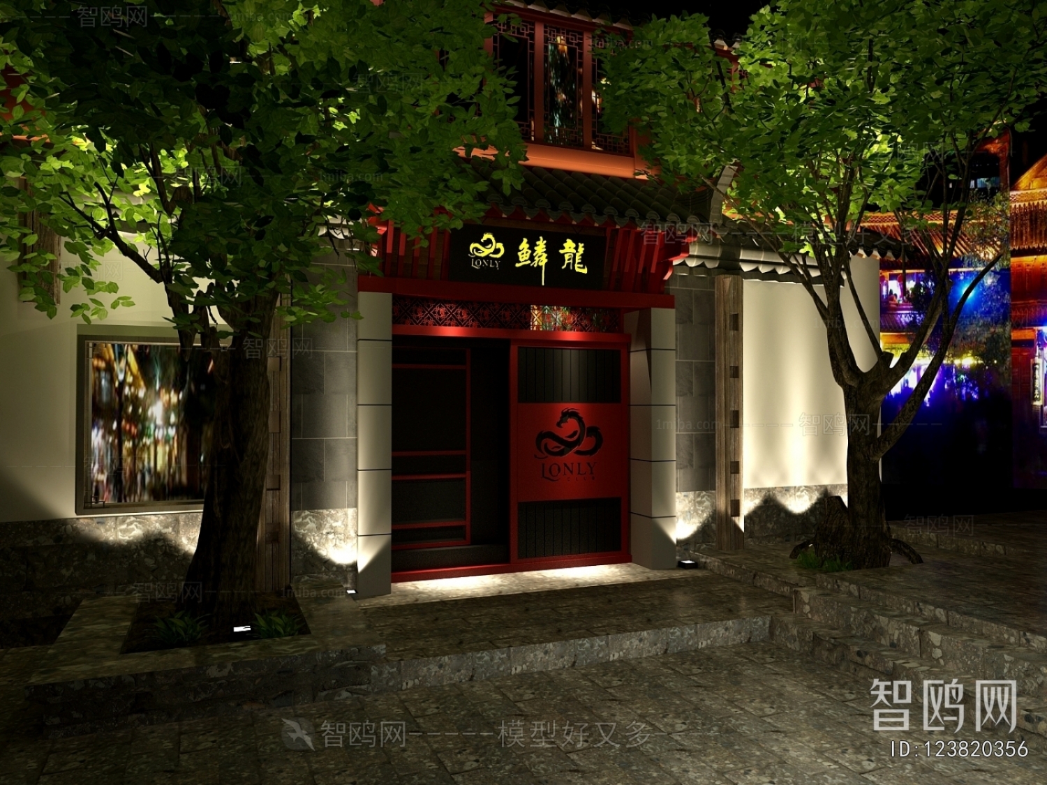 New Chinese Style Facade Element