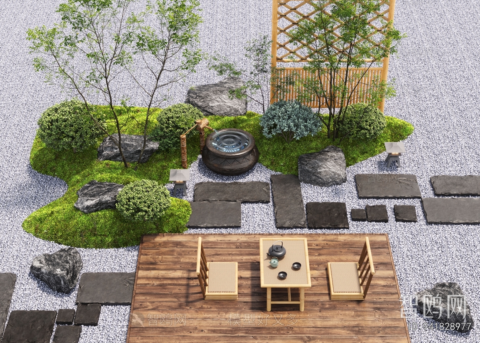 New Chinese Style Garden