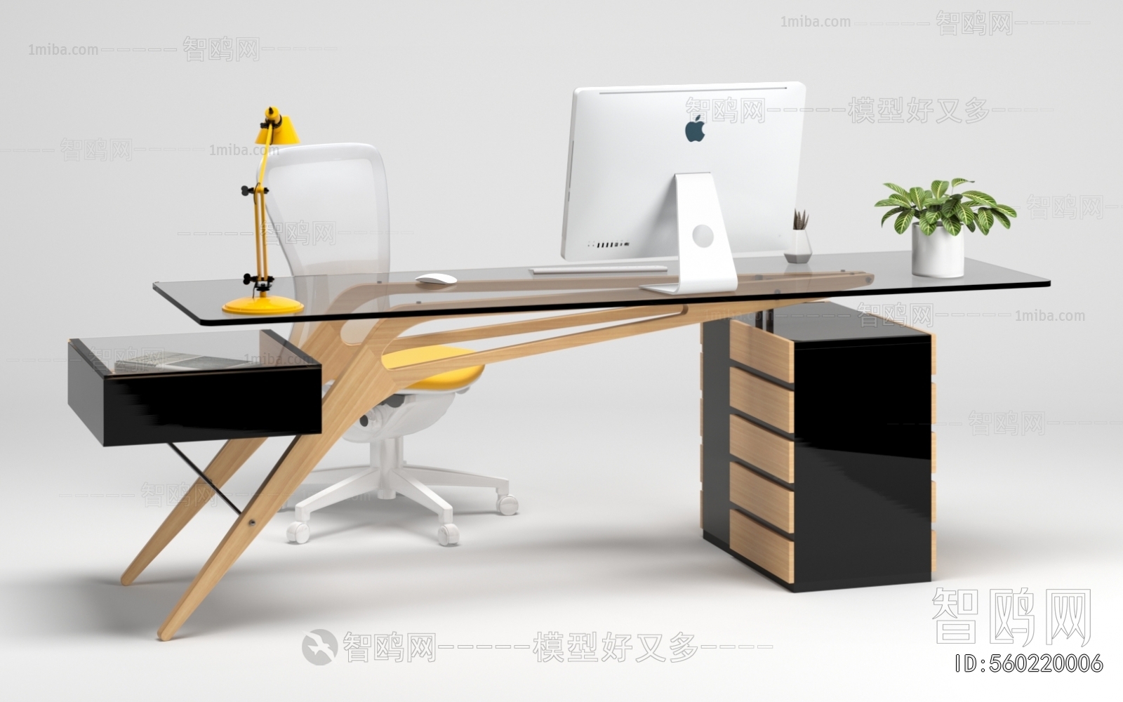 Modern Office Desk And Chair