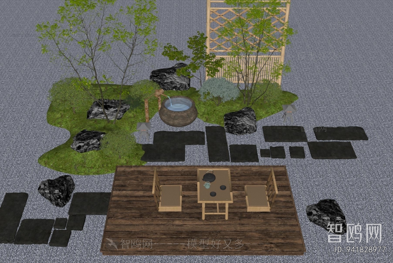 New Chinese Style Garden