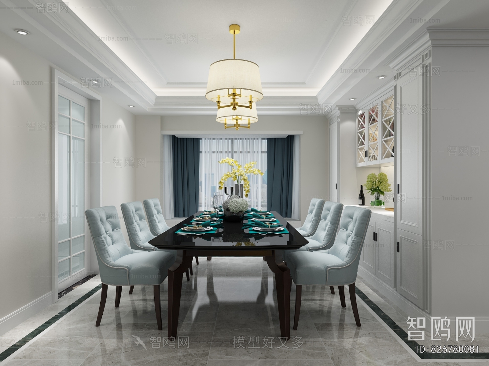 American Style Dining Room