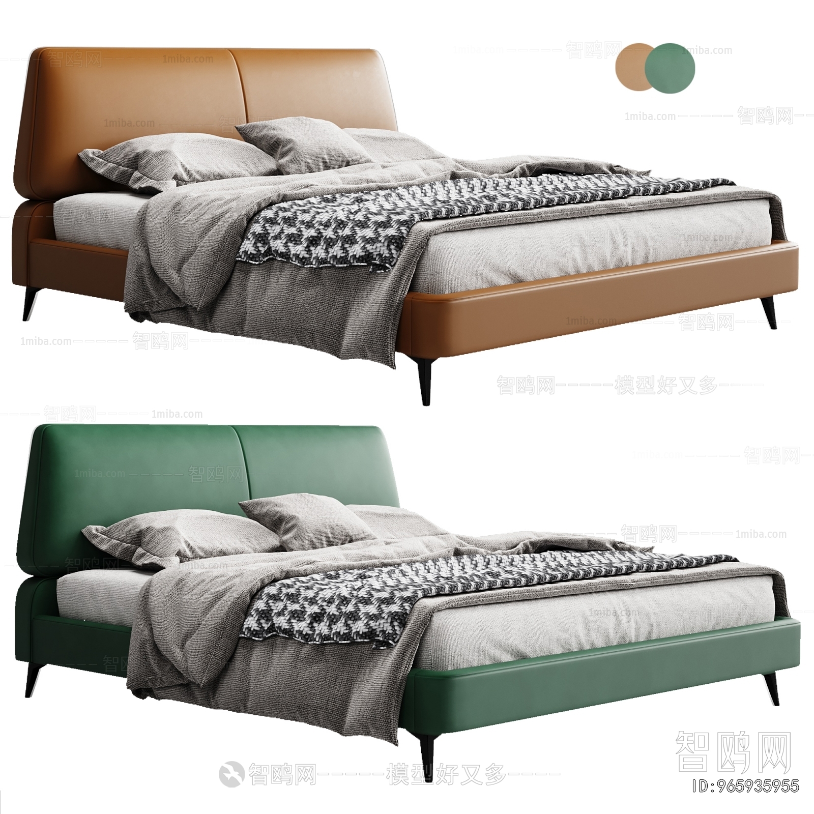 Modern Double Bed