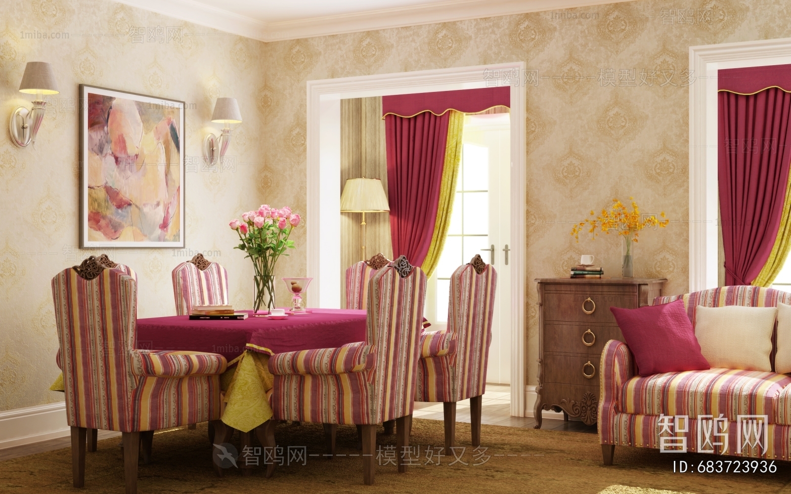 American Style Dining Room