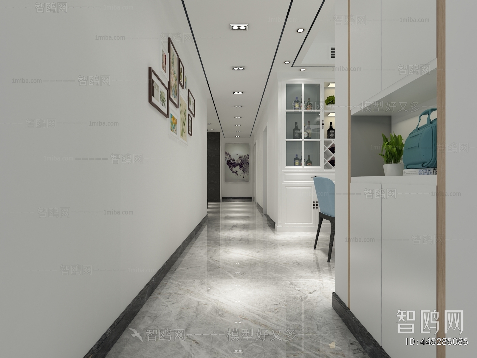 Modern Hallway