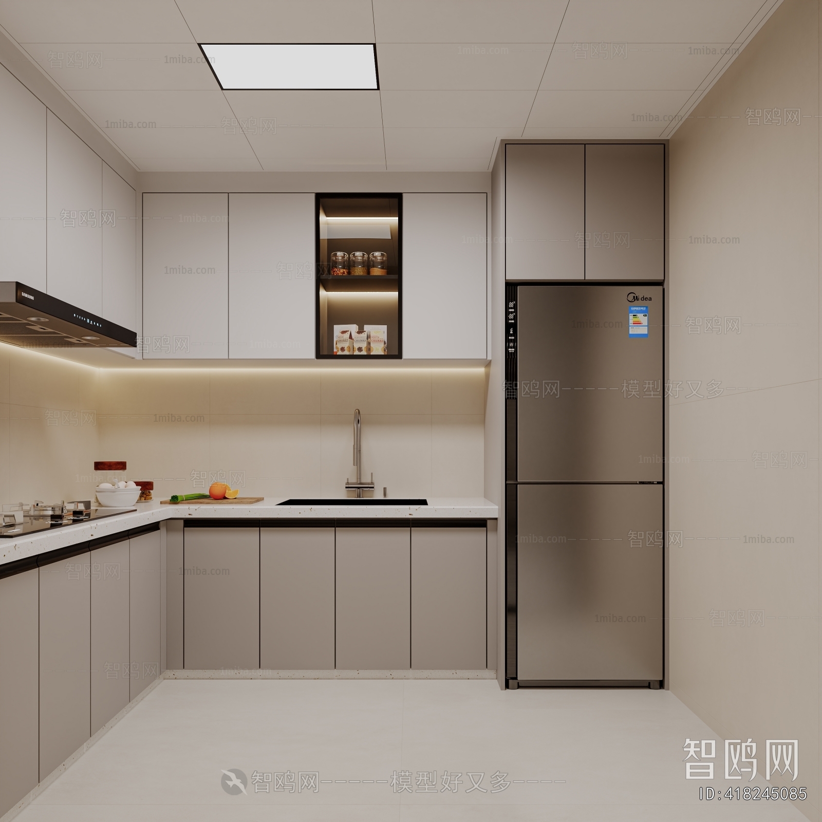 Modern The Kitchen