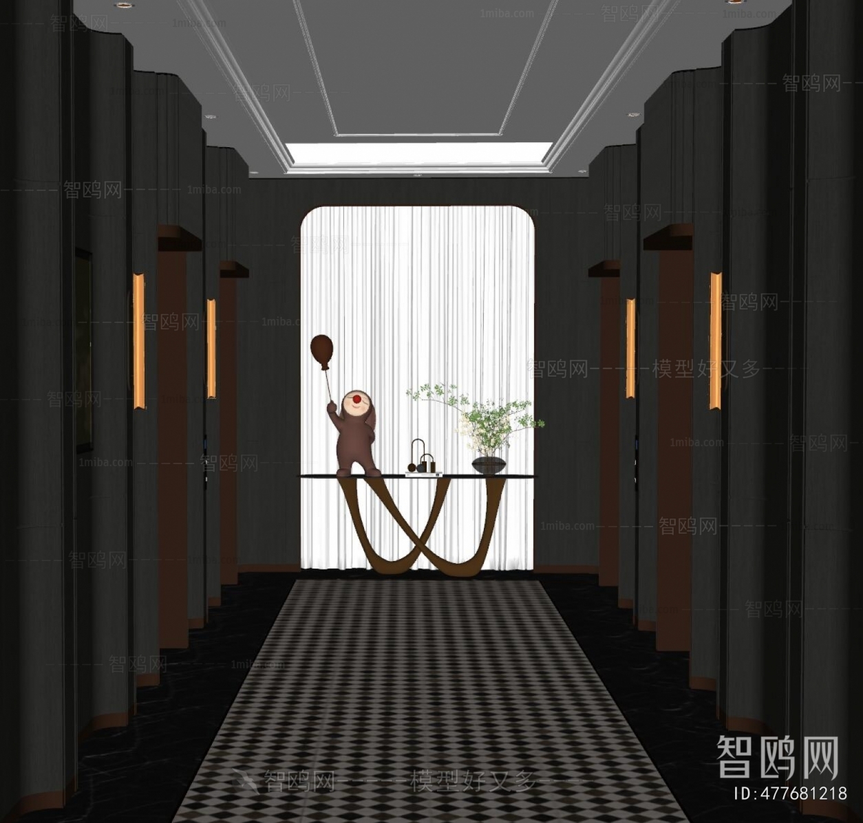 New Chinese Style Corridor/elevator Hall